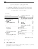 Preview for 2 page of AEG Electrolux D31016 User Manual