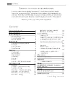 Preview for 2 page of AEG Electrolux D41116 User Manual