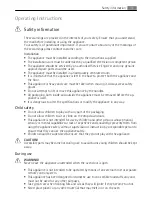 Preview for 3 page of AEG Electrolux D41116 User Manual