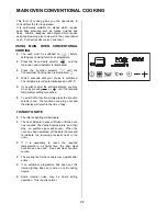 Preview for 22 page of AEG Electrolux D98000VF Installation And Operating Instructions Manual