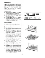 Preview for 34 page of AEG Electrolux D98000VF Installation And Operating Instructions Manual