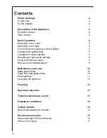 Preview for 2 page of AEG Electrolux DD 8793 Operating And Installation Manual