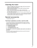 Preview for 13 page of AEG Electrolux DD 8793 Operating And Installation Manual