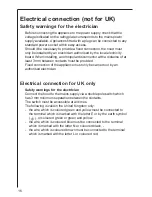 Preview for 16 page of AEG Electrolux DD 8793 Operating And Installation Manual