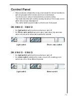 Preview for 7 page of AEG Electrolux DK 9060 Operating & Installation Instructions Manual