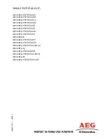 Предварительный просмотр 64 страницы AEG Electrolux DL8560-M User Manual