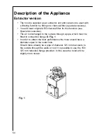 Preview for 6 page of AEG Electrolux DM8600 Operating And Installation Instructions