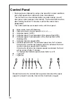 Preview for 8 page of AEG Electrolux DM8600 Operating And Installation Instructions