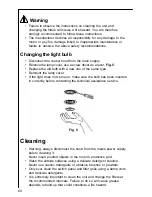 Preview for 12 page of AEG Electrolux DM8600 Operating And Installation Instructions