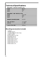 Preview for 14 page of AEG Electrolux DM8600 Operating And Installation Instructions