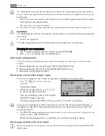 Preview for 12 page of AEG Electrolux E9871-7 User Manual