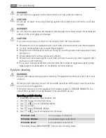 Preview for 22 page of AEG Electrolux E9871-7 User Manual