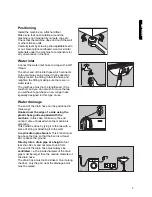 Предварительный просмотр 7 страницы AEG Electrolux EW 548 F Instruction Booklet