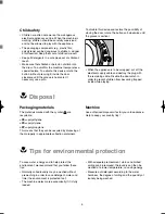 Preview for 5 page of AEG Electrolux EW2208F Instruction Booklet