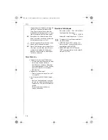 Предварительный просмотр 14 страницы AEG Electrolux EWA 1600 CORDLESS Operating Instructions Manual