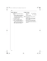 Предварительный просмотр 38 страницы AEG Electrolux EWA 1600 CORDLESS Operating Instructions Manual