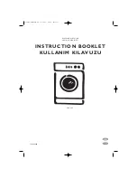 AEG Electrolux EWF 800 Instruction Booklet предпросмотр