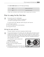 Preview for 7 page of AEG Electrolux FAVORIT 64080 i User Manual