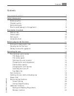 Preview for 3 page of AEG Electrolux KB9820E User Manual