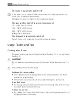 Preview for 30 page of AEG Electrolux KB9820E User Manual