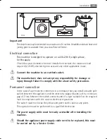 Preview for 43 page of AEG Electrolux LAVAMAT 60640 User Manual