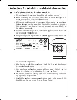 Предварительный просмотр 39 страницы AEG Electrolux LAVAMAT 60895 Instruction Booklet