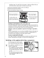 Предварительный просмотр 12 страницы AEG Electrolux LAVAMAT 62825 User Information