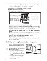 Предварительный просмотр 12 страницы AEG Electrolux LAVAMAT 64819 User Information