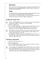 Предварительный просмотр 14 страницы AEG Electrolux LAVAMAT 64819 User Information