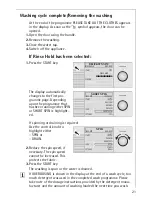 Предварительный просмотр 21 страницы AEG Electrolux LAVAMAT LAVALOGIC 1620 User Information