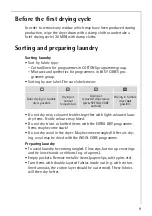 Preview for 9 page of AEG Electrolux Lavatherm 57800 User Information