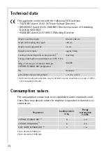 Preview for 24 page of AEG Electrolux Lavatherm 57800 User Information