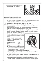 Preview for 26 page of AEG Electrolux Lavatherm 57800 User Information