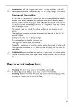 Preview for 27 page of AEG Electrolux Lavatherm 57800 User Information