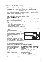 Preview for 31 page of AEG Electrolux Lavatherm 57800 User Information