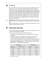 Preview for 7 page of AEG Electrolux LAVATHERM 58810 User Information