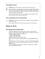 Preview for 27 page of AEG Electrolux LAVATHERM 58810 User Information