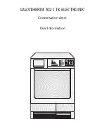 Preview for 1 page of AEG Electrolux LAVATHERM 7021 TK ELECTRONIC User Information