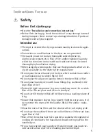 Preview for 5 page of AEG Electrolux LAVATHERM 7021 TK ELECTRONIC User Information