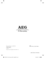 Предварительный просмотр 24 страницы AEG Electrolux LB1203-1 Instruction Book