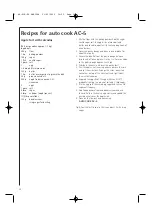 Preview for 34 page of AEG Electrolux MCC4060EB Operating Instructions Manual