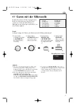 Preview for 53 page of AEG Electrolux MCC4060EB Operating Instructions Manual