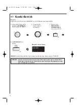 Preview for 58 page of AEG Electrolux MCC4060EB Operating Instructions Manual