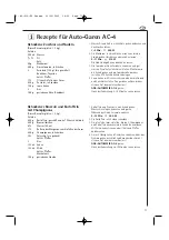 Preview for 73 page of AEG Electrolux MCC4060EB Operating Instructions Manual