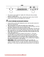 Preview for 20 page of AEG Electrolux PE 8038-a Operating And Installation Instructions