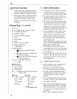 Preview for 5 page of AEG Electrolux PERFECT DBS100 Operating Instructions Manual