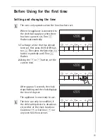 Preview for 11 page of AEG Electrolux PREFERENCE E88315-4 Operating Instructions Manual