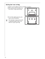 Preview for 14 page of AEG Electrolux PREFERENCE E88315-4 Operating Instructions Manual