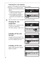 Preview for 18 page of AEG Electrolux PREFERENCE E88315-4 Operating Instructions Manual