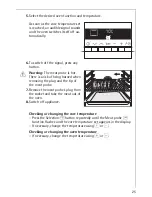 Preview for 25 page of AEG Electrolux PREFERENCE E88315-4 Operating Instructions Manual